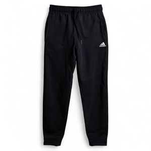 Adidas Golf Black Fleece Jogger Sweatpants Drawstring Waist Athleisure Gym Small